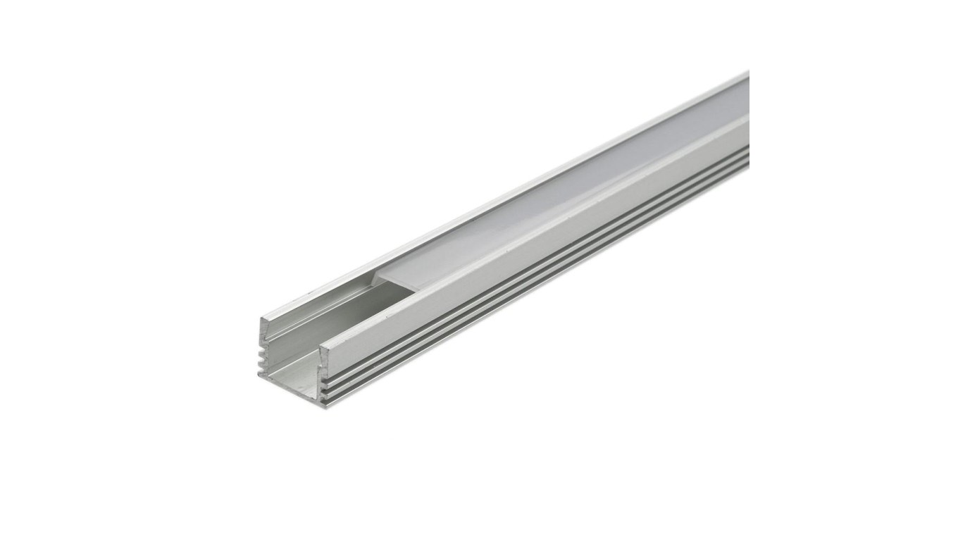 MiniLUX MAXI Anodised Profile 1m Surface LUX06314