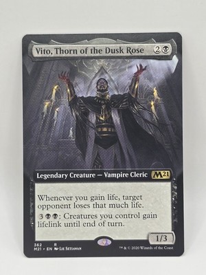Vito, Thorn of the Dusk Rose (Extended Art) Core Set 2021 Regular