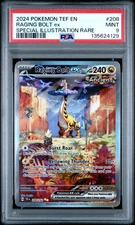 Raging Bolt EX 208/162 Special Illustration Rare Pokemon PSA 9 *129