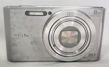 Sony DSC-W830 Digital Camera Silver For Parts or Repairs