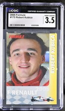2005 Formule Formule #175 Robert Kubica Rookie CGC 3.5