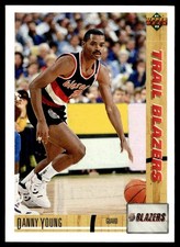 1991-92 Upper Deck Danny Young Portland Trail Blazers #41