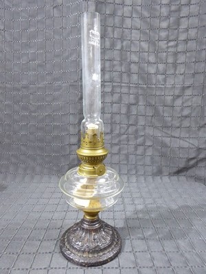 Petroleum Tischlampe Petroleumlampe Küchenlampe Art Déco Kosmos Brenner Zylinder