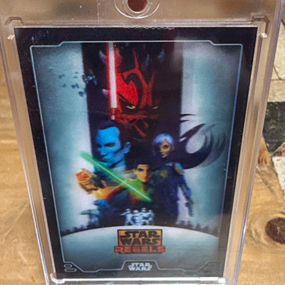 Topps Star Wars Rebels Poster Art Insert HC-13 Trading Card English Darth Maul