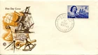 1963 Australian Navigators Abel Tasman 4/- - WCS FDC Brown