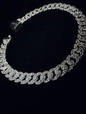 Pandora Pavé Cuban Chain Bracelet 18cm. Sterling Silver 925