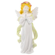 Home Sculpture Hand-painted Figurine Ornament Angels Statue For Decoration
