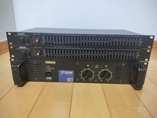 Yamaha P3200 Amplificatore di Potenza GQ1031BII Equalizzatore Testato Funzionante Pro Audio Japan