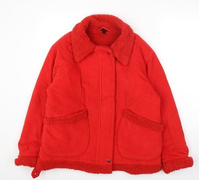 Rote Damenjacke UK Größe 10 New Look