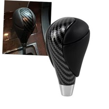 Carbon Fiber Leather Gear Shift Knob Compatible with Lexus ES300, GS430,