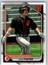 Cole Foster - #BP-83 - San Francisco Giants - 2024 Bowman - Prospects