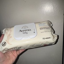 Aveeno Baby Wipes for dry and sensitive skin 72 Count Wipes