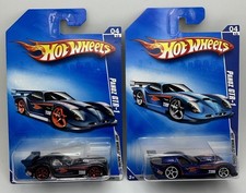 Lot of 2 2009 Hot Wheels PANOZ GTR-1 HW Racing 09 Dark Blue w/Red5YSpokes 🔥 T61