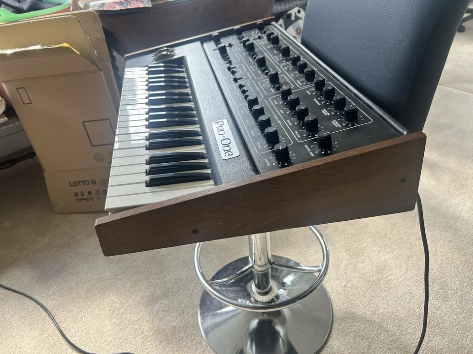 Sequential Circuits Pro One Prophet Analog Synthesizer Vintage - Image 4 of 4