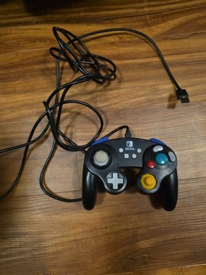 Power A Wired Gamecube Controller For Nintendo Switch Black USB Nice