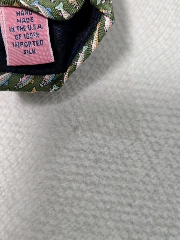 Corbata Vineyard Vines seleccionada a mano por Shep e Ian Martha’s Fish EE. UU. HECHA A MANO importación Foto 3 de 4