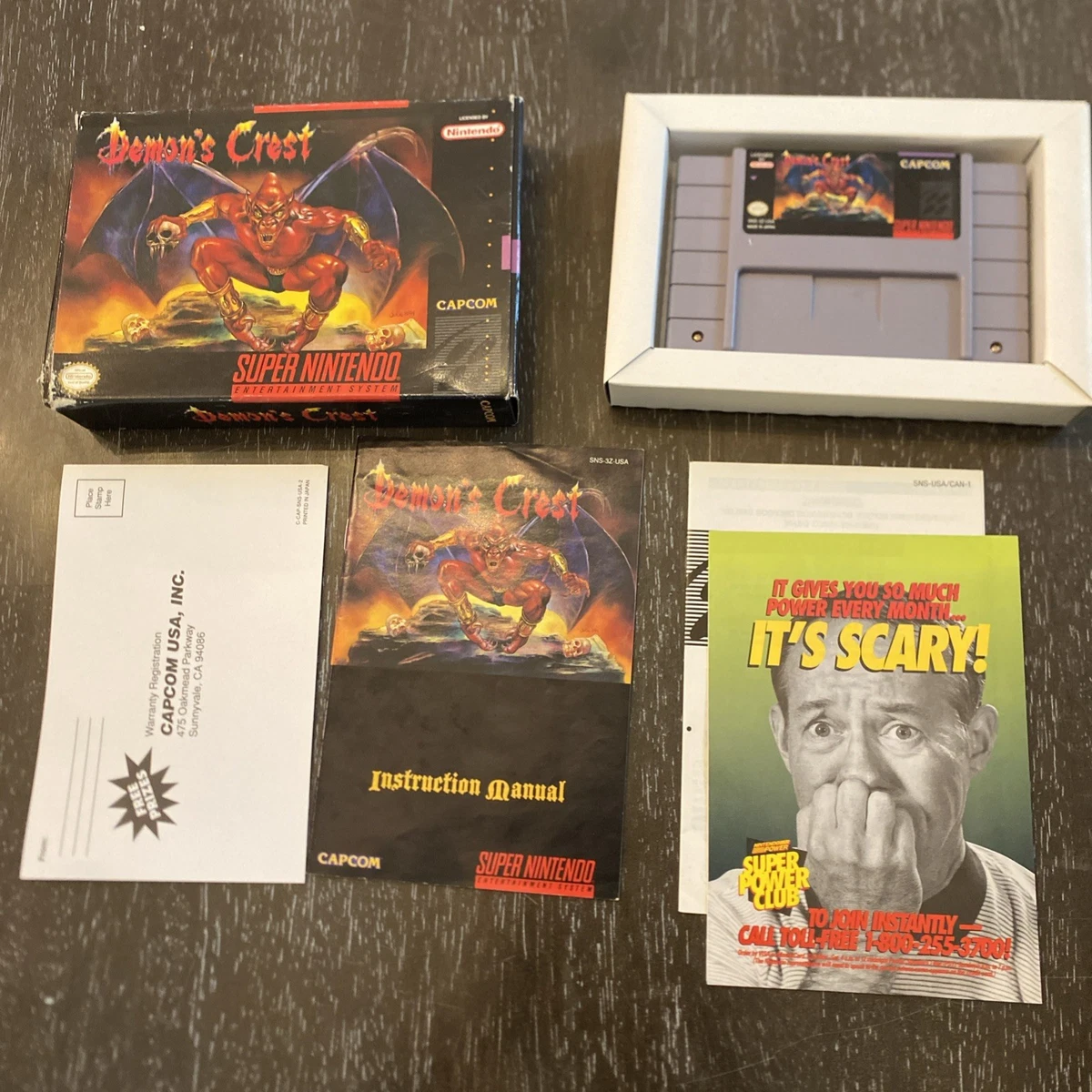Magazine Super Famicom CAPCOM 1994 – Japon – Demon's Blazon – Original