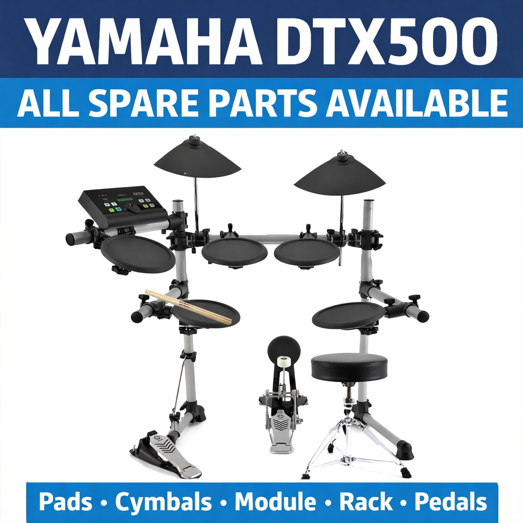 Yamaha DTX500 Electronic Drum Kit Spare Parts Pads Cymbal Module 