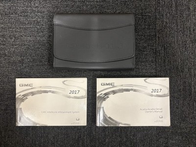 2017 GMC Acadia Danli Owners Manual with Case free shipping