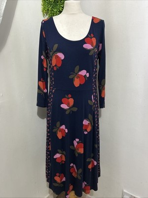 Boden Jerseykleid Alannah Blumen UK 14 Regular. Boden Jersey Midikleid