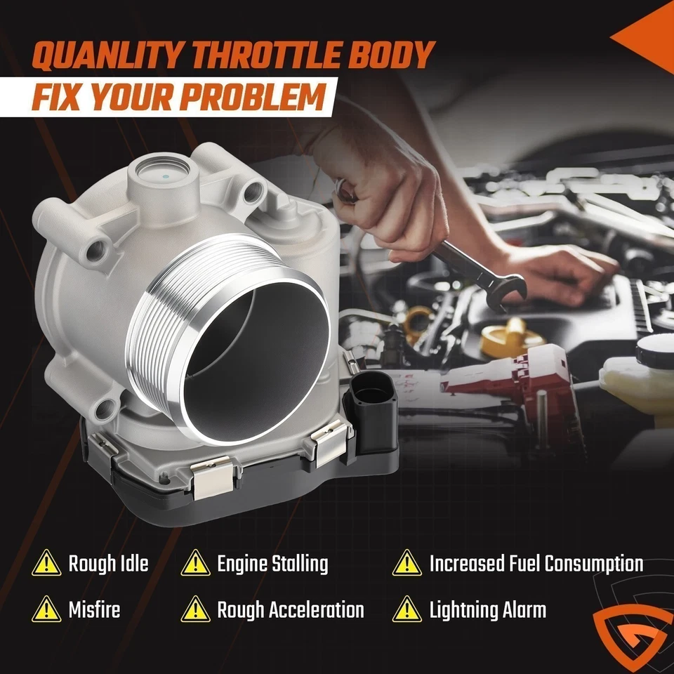 Cuerpo del acelerador para Audi A3 A4 A5 A6 Q3 Q5 TT VW Beetle Golf Jetta Tiguan KY Foto 2 de 4