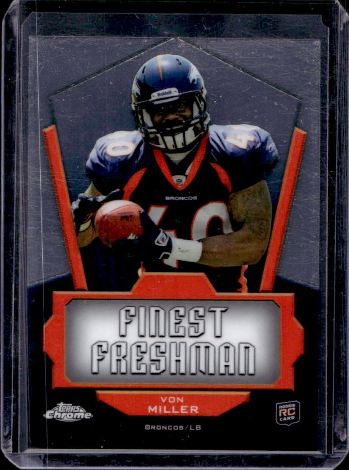 Von Miller Topps Chrome Finest Freshmen #FFVM Base