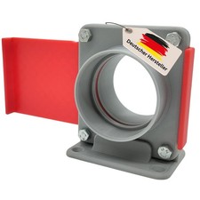 DN50 50mm Blastgate Armatur Sperrschieber Ventil Absauganlage / Wandhalterung