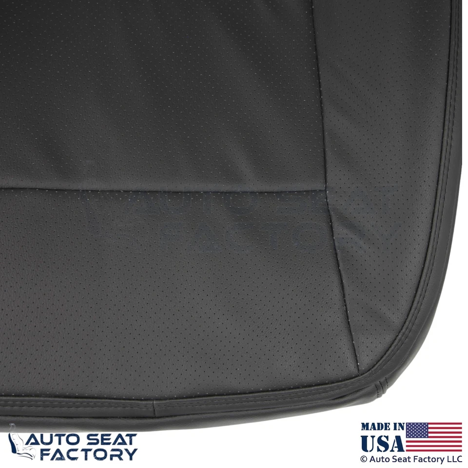 Fundas laterales del conductor de cuero genuino negras para Mercedes Benz Clase S S550 2010-2013 Foto 4 de 4