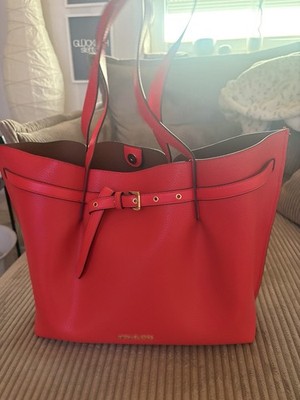 Michael Kors Tasche Rot Leder