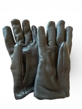 Women's Black Leather Gloves S/M