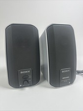 Sony SRS-A202 Desktop Speakers Tested Desktop Speakers Bass Reflex 10W Powered
