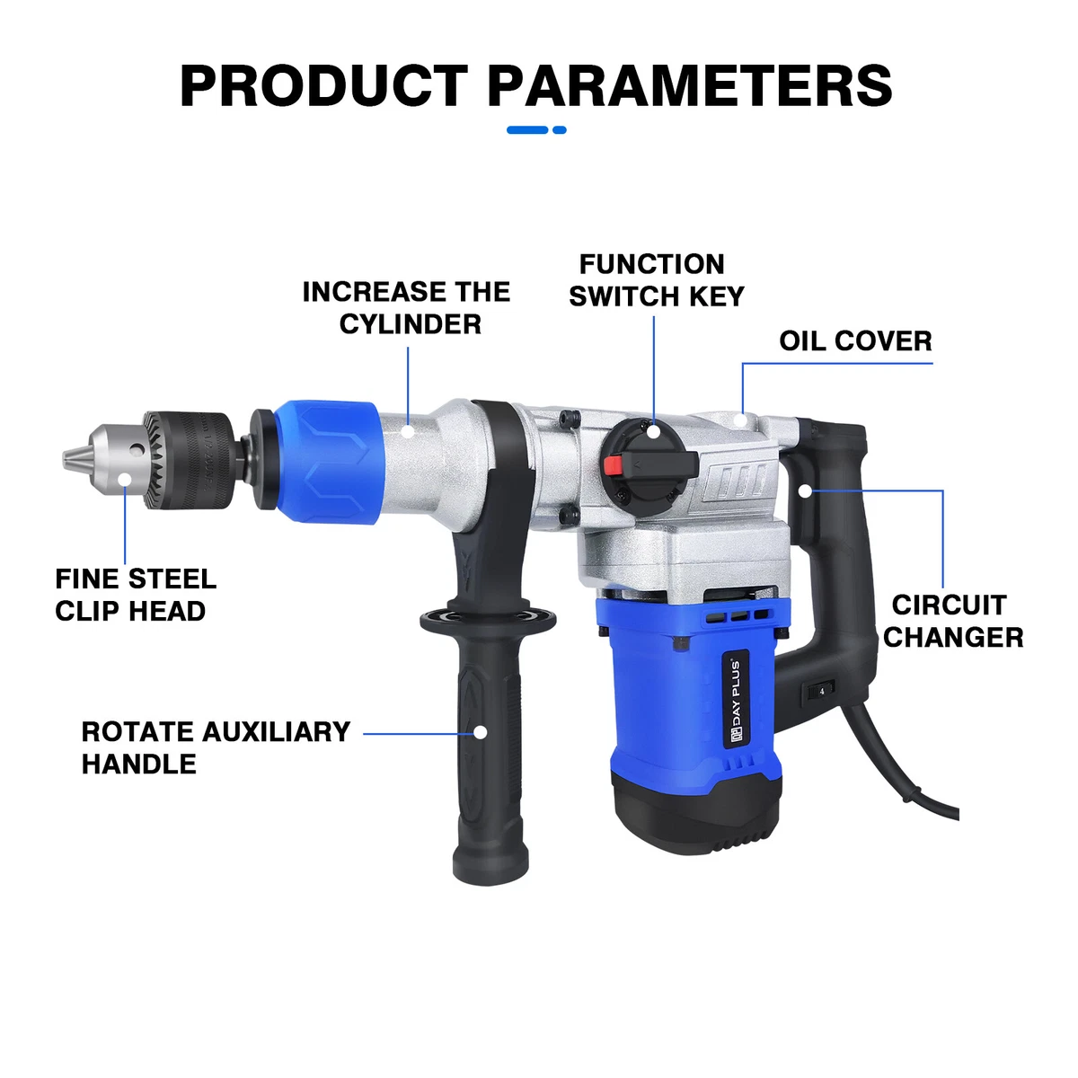 Rotary best sale demolition hammer