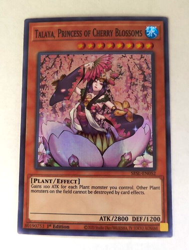 Talaya, Prinzessin der Kirschblüten SESL-DE052 Super Rare 1. Auflage NM - Bild 1 von 2