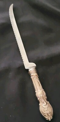 Unique & Useful Vintage Sterling Silver 8 3/4'' Filet Knife Stainless Steel Blade