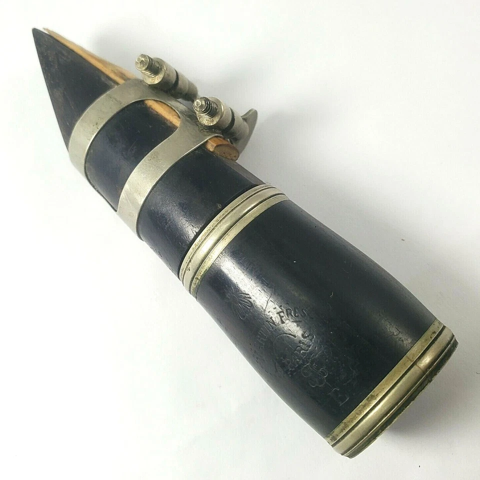 古董 Martin Fres Paris "E" 学生单簧管用于修复带原装盒 — 第 3/4 张图片