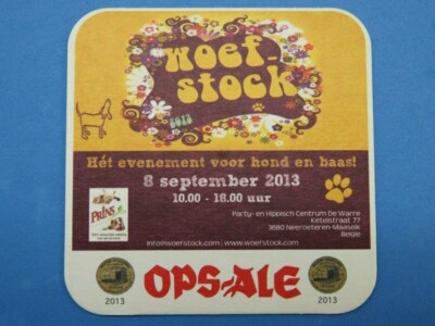 Beer Collectible Bierdeckel Sous-Bock COASTER: 2013 Brouwerij Sint Jozef Ops Ale