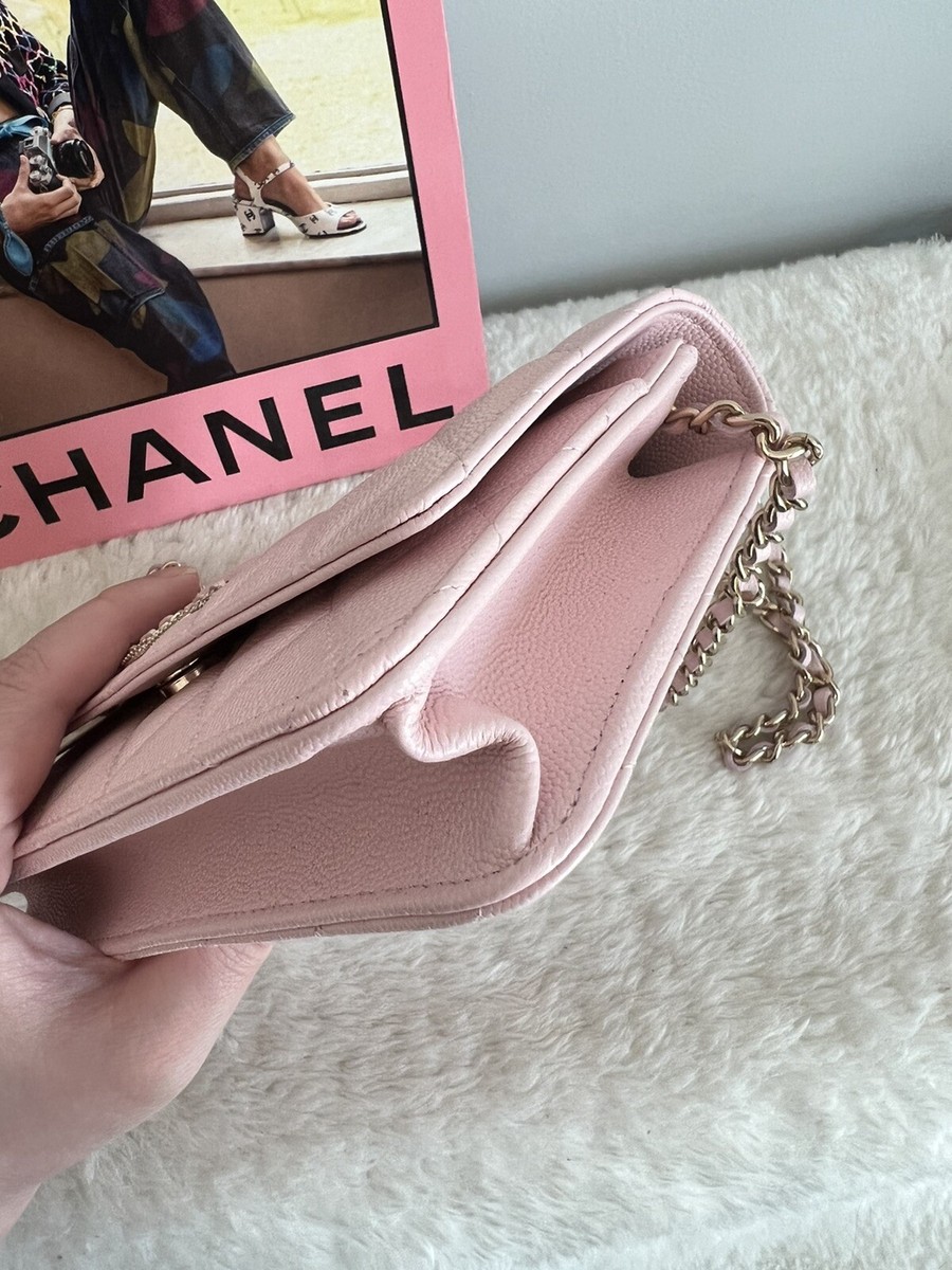 ヘビロテ確定♥ CHANEL チェーン脱着可 2WAY ポシェット 国内即発 CHANEL チェーンクラッチ オレンジ (CHANEL/ショルダー