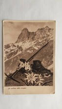 CARTOLINA ALPINISMO PICOZZA  SCARPONI 1941