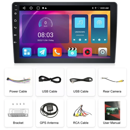 Android 13 Navi GPS Carplay 2+32GB for Ford Fusion Mondeo 2013-2020- - Picture 17 of 21