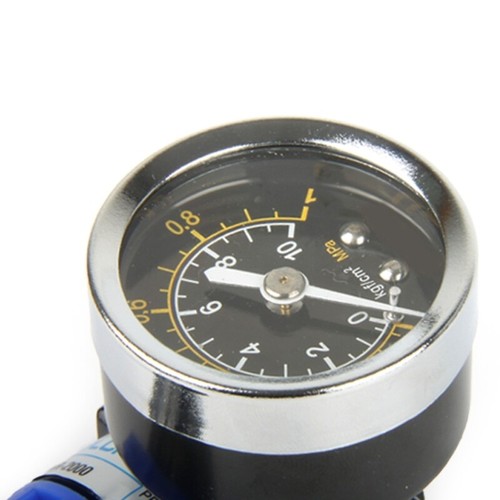 Air Pressure Regulator Adjustable-Pneumatic Reducing with Gauge Compressor - Picture 5 of 9
