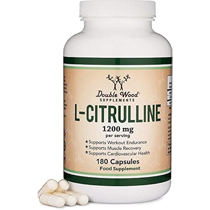 Double Wood L-Citrullina 1200mg 180 Capsule - Recupero Rapido