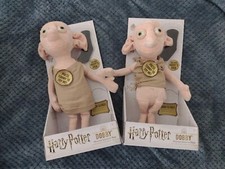 Lot Of 2 Harry Potter Dobby Electronic Interactive Plush w/ Sock NEW