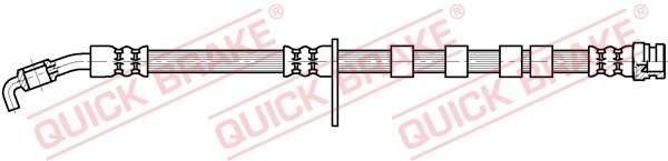 Quick Brake 50.873 Brake Hose For Mazda-image