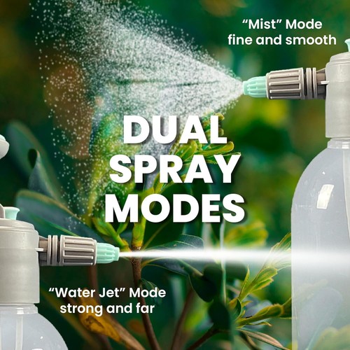 2L NEW Pressure Watering Spray Disinfection Watering can Gardening Car Washing - Picture 15 of 15