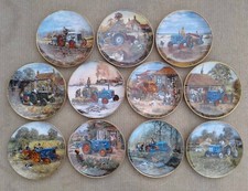 DANBURY MINT “FORD TRACTORS” by MICHAEL HERRING - SELECTION OF PLATES.