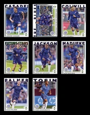 2024-25 Topps UEFA 8-Card Chelsea Lot – Jackson, Palmer, Colwill NM