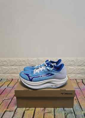 Mizuno Wave Rebellion Flash 2 Straßenlaufschuhe UK 7,5 Herren UVP 175£ River