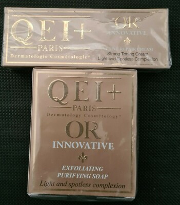 QEI+ OR Innovative Tube Cream 50ML Seife 200g Serum 48ML