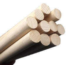 2pcs Spruce Wood Double Bass Soundpost,Upright Bass Sound Post 302 19mm
