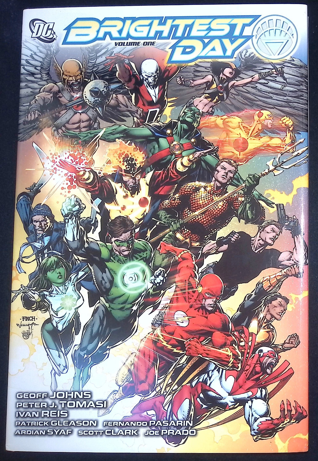Brightest Day Volume One DC Comics Hardcover Graphic Novel